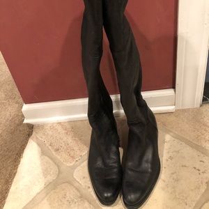 Alberto Fermani Knee high black boots size 40.